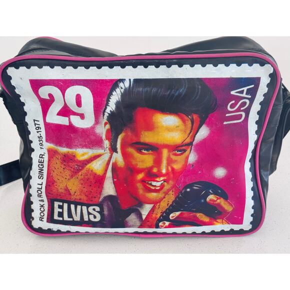 Vintage Elvis Presley Messenger bag - Picture 4 of 4